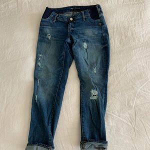 Gap maternity best girlfriend jeans